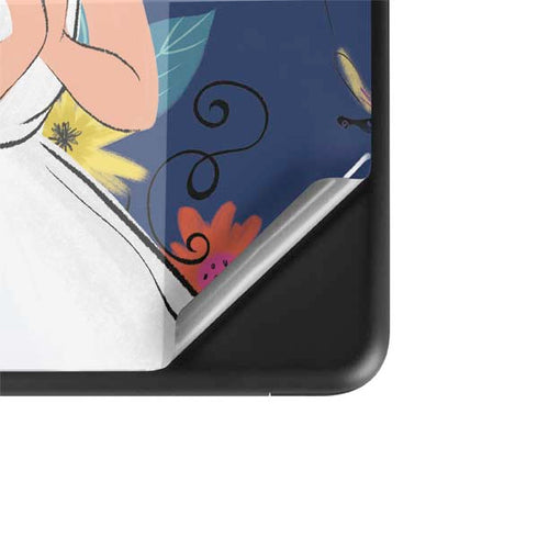 Disney Alice in Wonderland (animated) Floral Print Google Pixelbook Go Skin